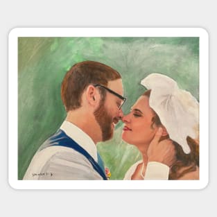 Wedding Portrait Sticker